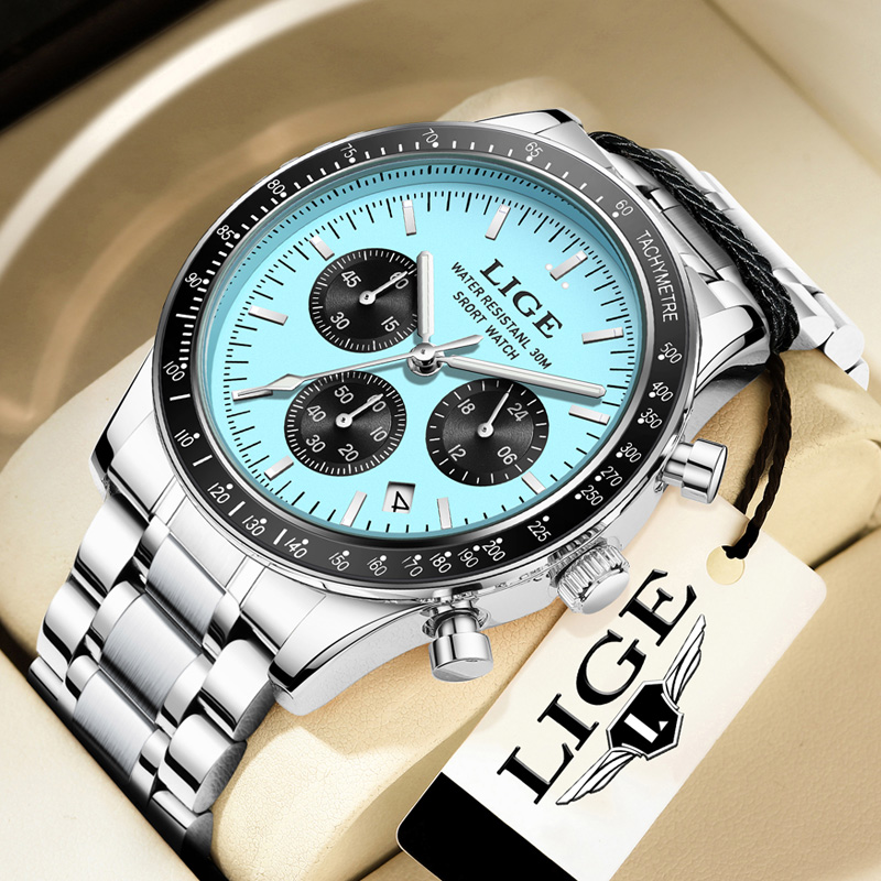 Luxury Watch Top 10 - LIGE Üst Marka Lüks Yeni Erkek