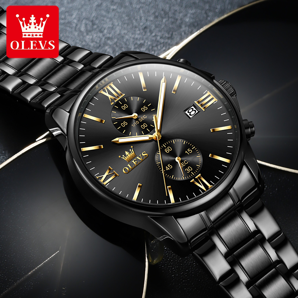 OLEVS 2886 Klasik Siyah Kuvars - Luxury Watch Magazine incelemesi ve fiyatı