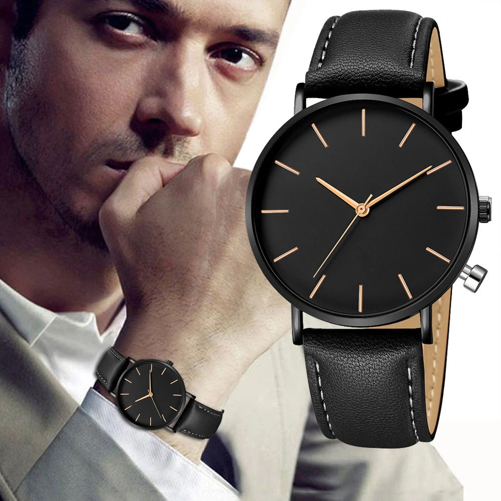 Basit Stil Analog Kuvars Erkek - Luxury Watch Magazine incelemesi ve fiyatı